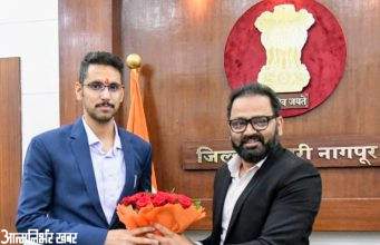 #Nagpur | कुमार आशीर्वाद यांनी स्वीकारली जिल्हाधिकारी पदाची सूत्रे